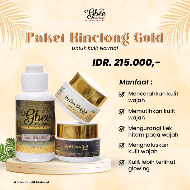 Jual All Paket Gbee Glow Beauty Treatment | Shopee Indonesia
