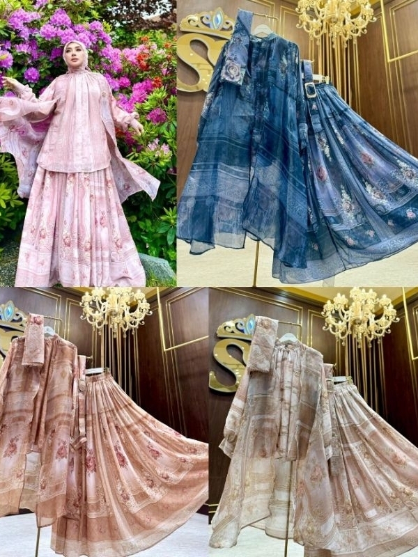 Jual SHELLASAUKIA ONESET ROK SET HIJAB CLASSIC JUMBO | Shopee Indonesia