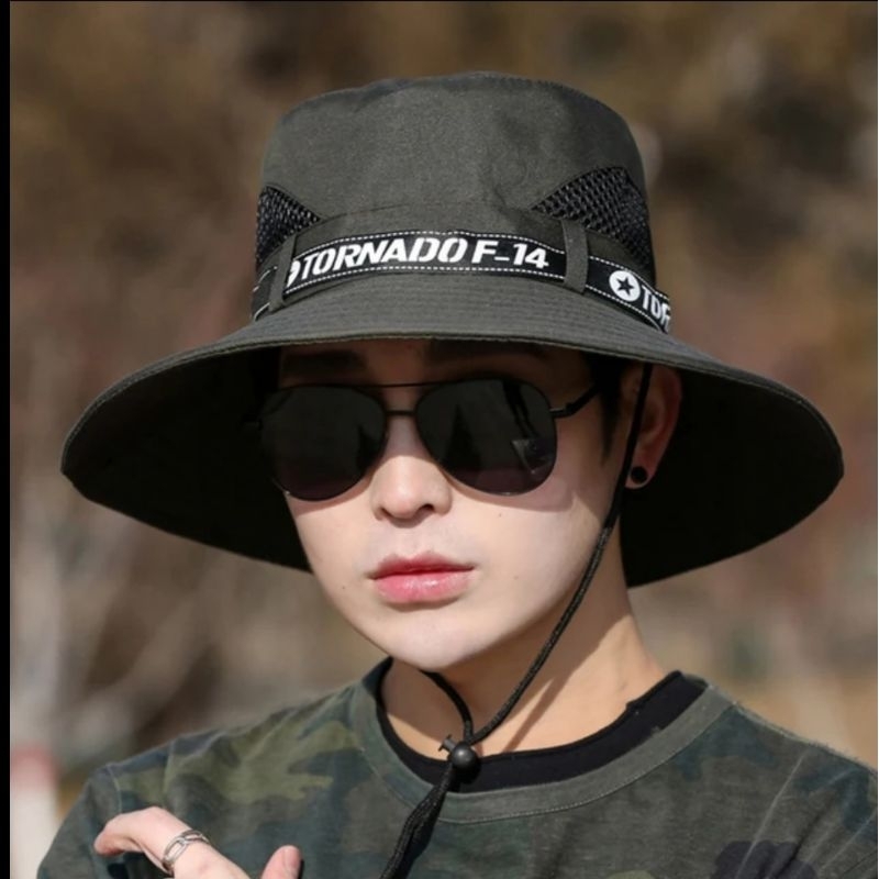 Jual Topi rimba pria wanita lebar pinggir sangat cocok buat para ...