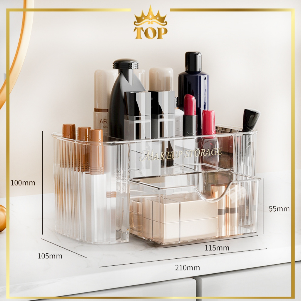 Jual Arcturian Desktop Storage Rak Meja Kosmetik Rak Makeup Rak ...