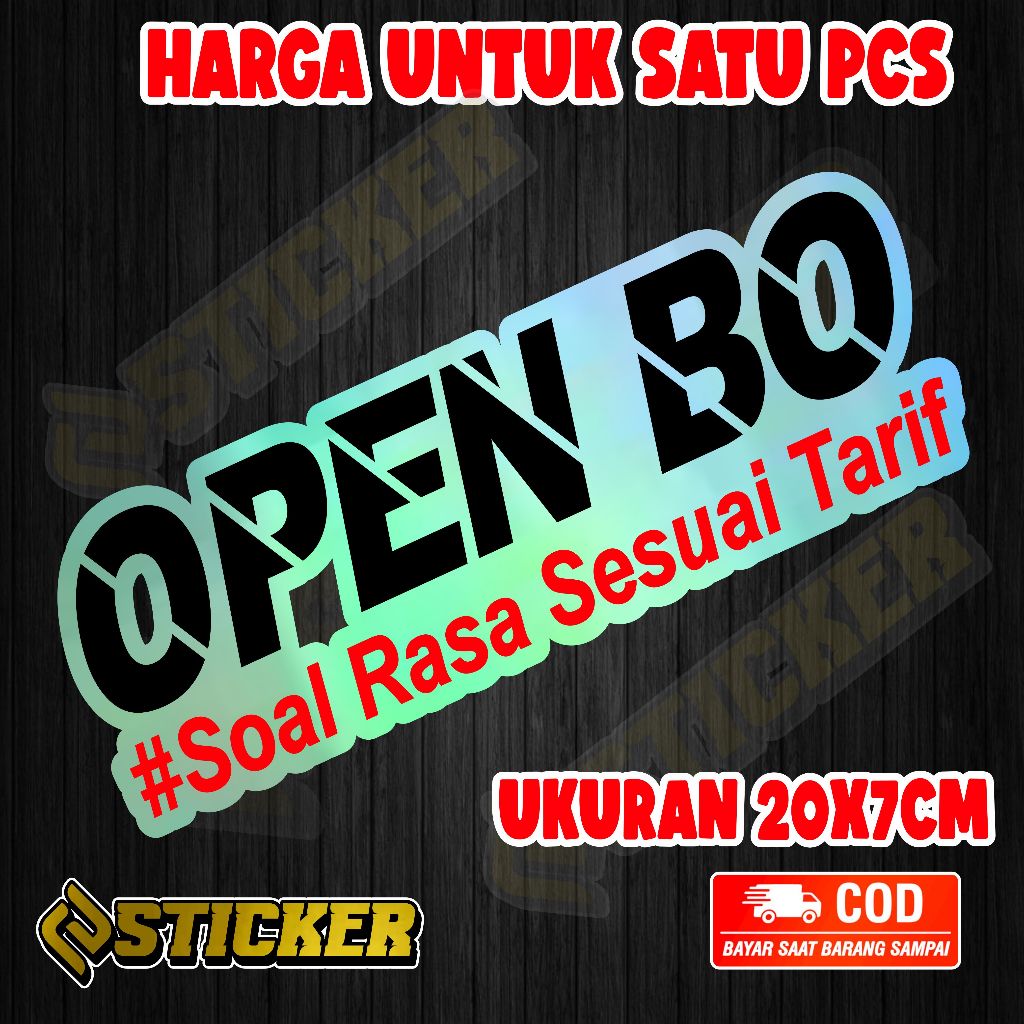 Jual sticker cutting open bo stiker open bo stiker variasi motor ...