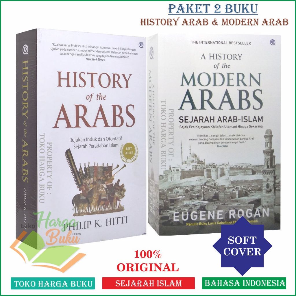 Jual Paket 2 Buku A History Of The Arabs dan Modern Arab Sejarah ...