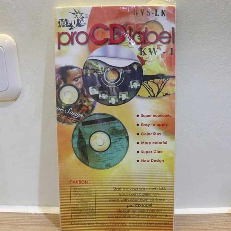 Jual LABEL MAGIC HVS (PRO CD LABEL) | Shopee Indonesia