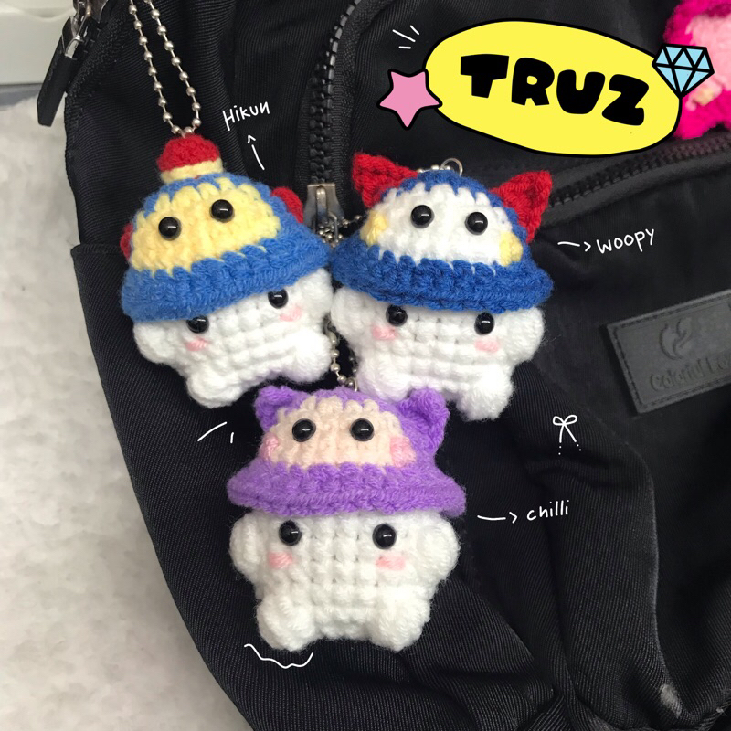 Jual truz mushroom amigurumi keychain by joylihour | Shopee Indonesia