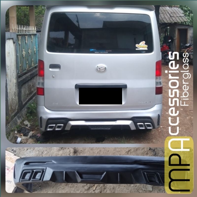 Jual Bodykit Belakang Grandmax grand max All type Model Expander ...