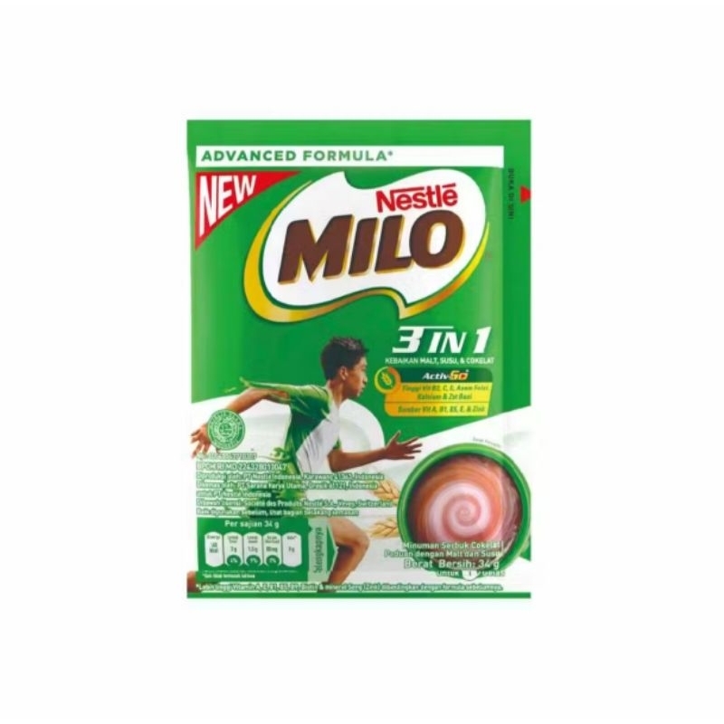 Jual milo 3 in 1 per sachet dan per 5 pcs | Shopee Indonesia