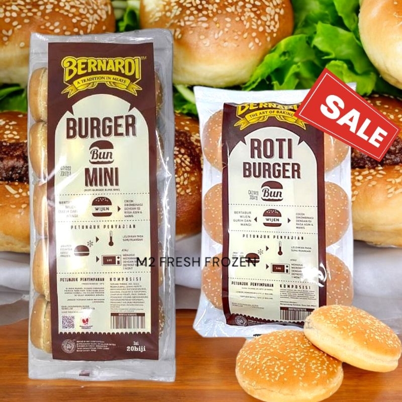 Jual Roti Burger Bernardi | isi 20 | isi 6 | | Shopee Indonesia