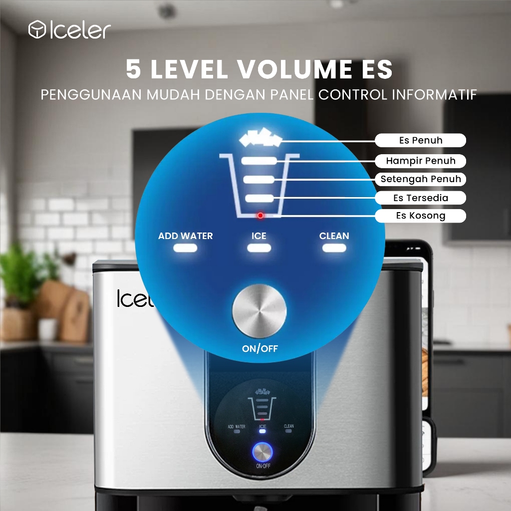 Jual Iceler Mesin Es Nugget Es Kecil Cocok Digigit Hasil Nugget Ice ...