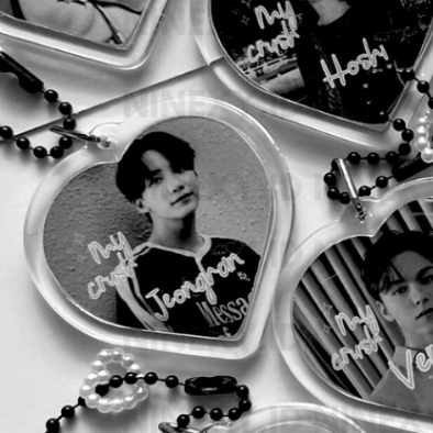 Jual SVT keyring fanmade SO IN LUV WITH U SVT keychain kpop gantungan kunci custom unofficial Shopee Indonesia