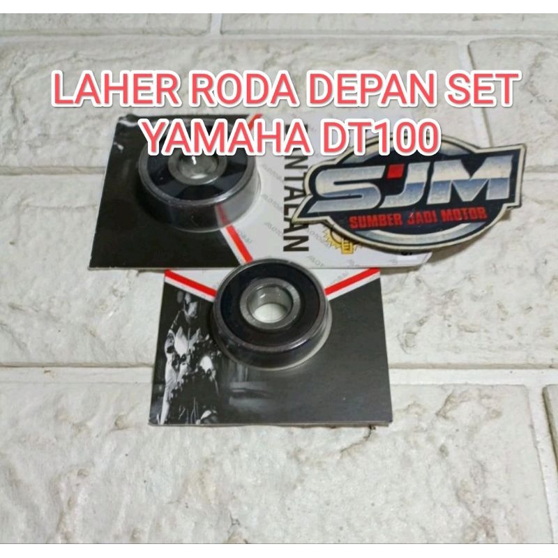Jual laher bearing laker roda depan yamaha dt100 dt 100 SET KANAN KIRI ...