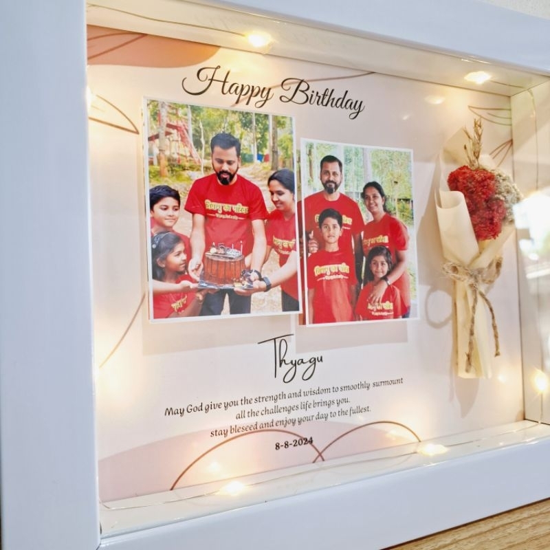 Jual Kado Frame Led 3D uk 8r 20x25 foto popup(timbul) | kado purna ...