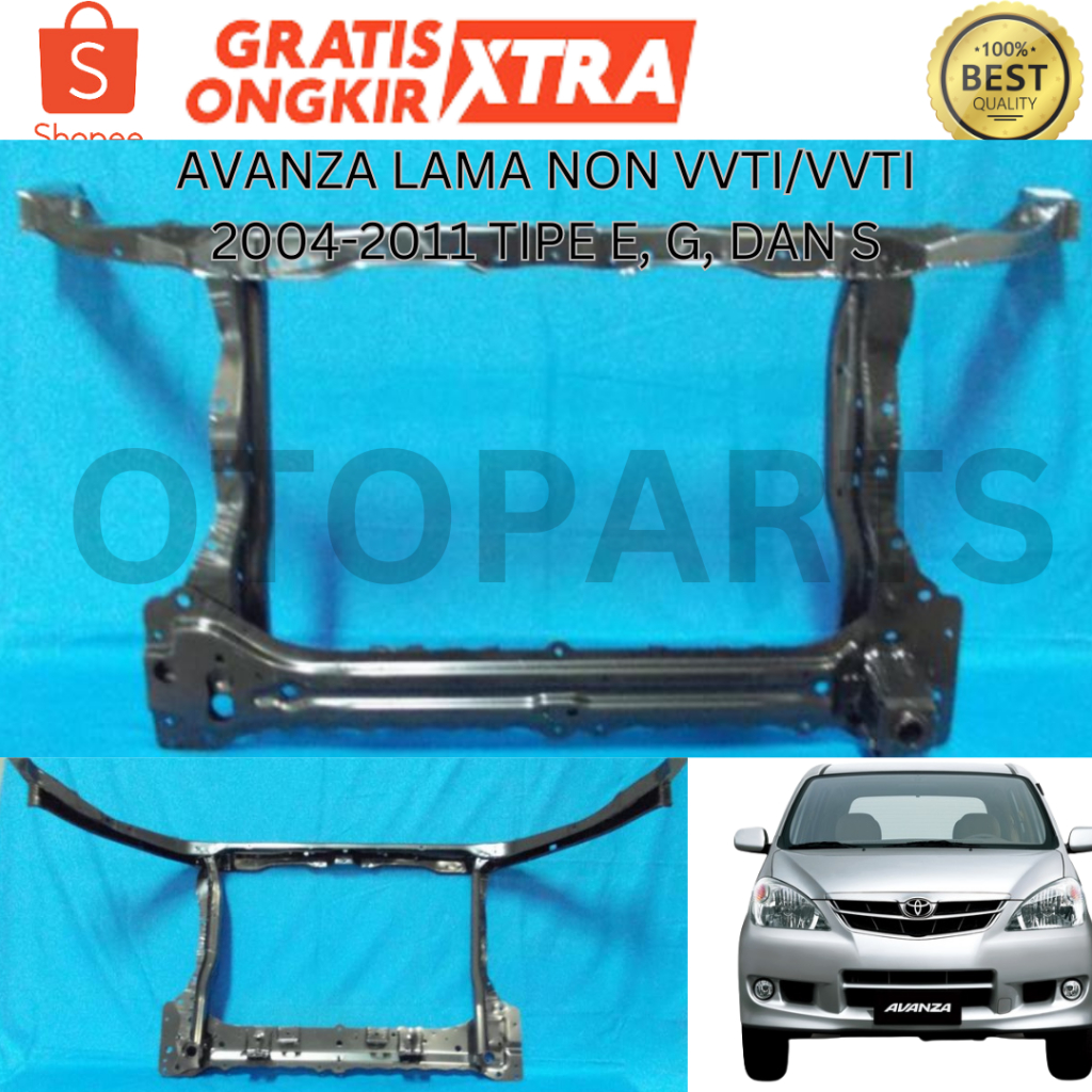 Jual (NHF MALAYSIA) PANEL LAMPU RADIATOR BULLHEAD AVANZA XENIA LAMA ...