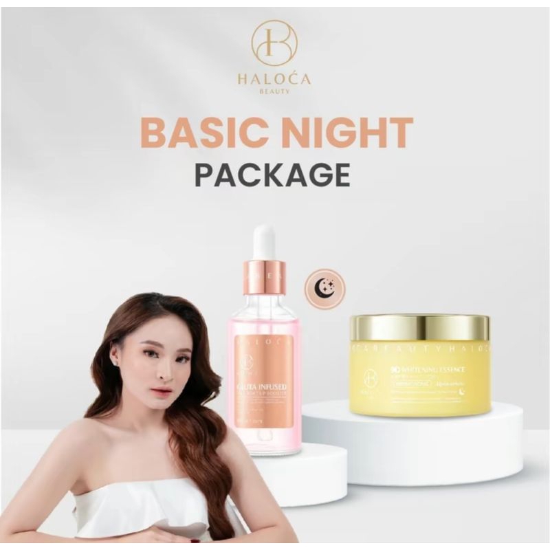 Jual HALOCA BEAUTY BASIC NIGHT 1 PCS CHROMOSOME 250GR & GLUTA INFUSED ...