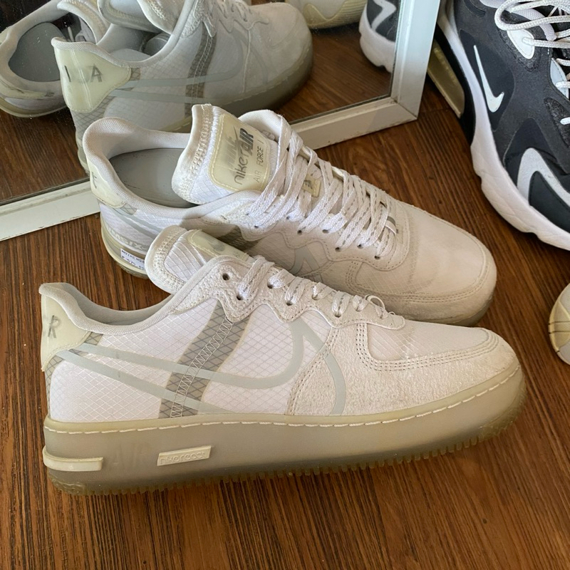 【正規保証】 US限定 NIKE AIR FORCE 1 REACT ホワイト 送関込 正規保証】 US限定 NIKE AIR FORCE 1 REACT ホワイト 送関込