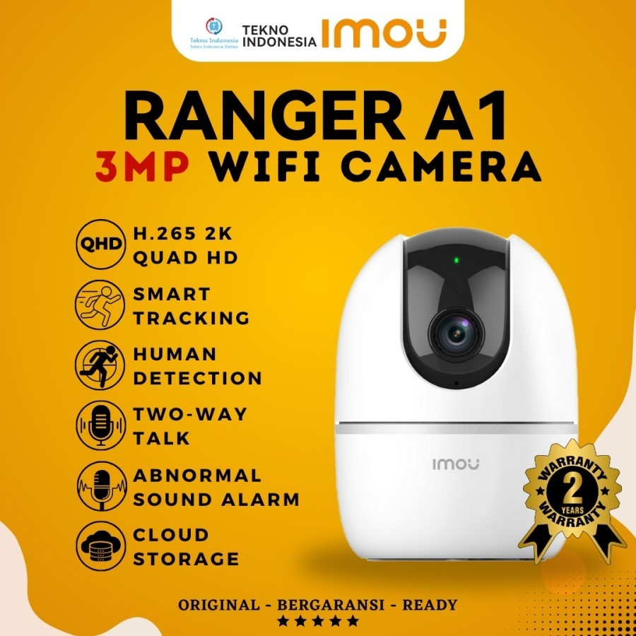 Jual Paket IP Camera WiFi Indoor Baby Camera 3MP Imou Ranger 2 + NVR ...