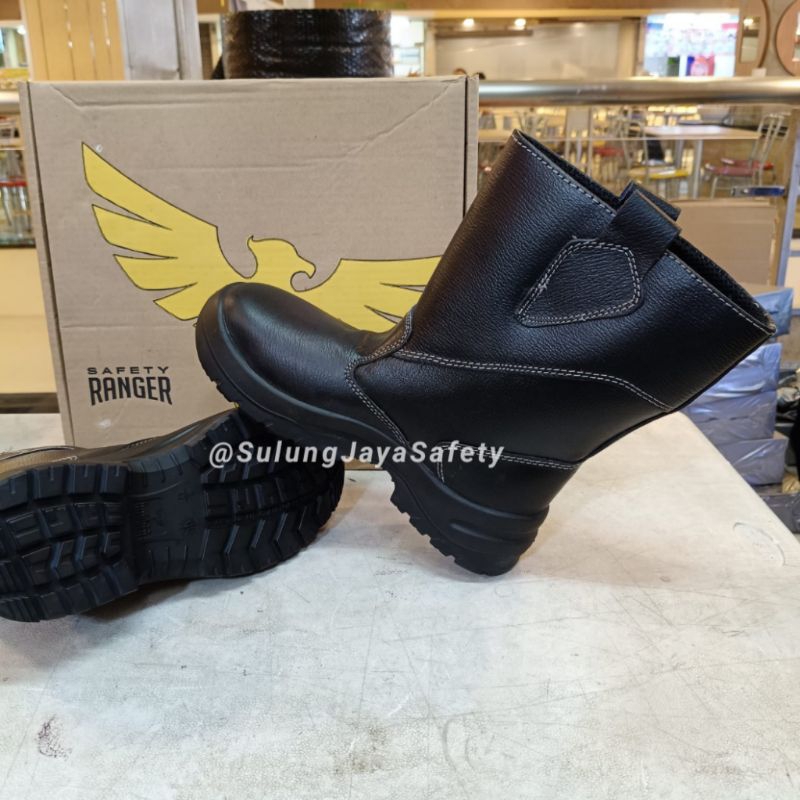 Jual Sepatu Safety Ranger Boots Rakshasa SR-08 Black ( Hitam) Original ...