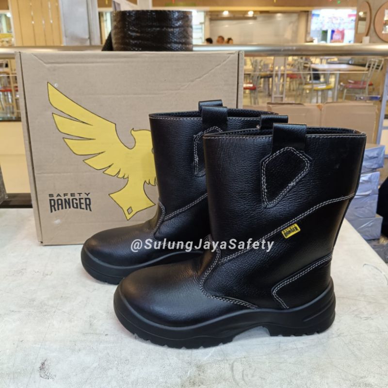 Jual Sepatu Safety Ranger Boots Rakshasa SR-08 Black ( Hitam) Original ...