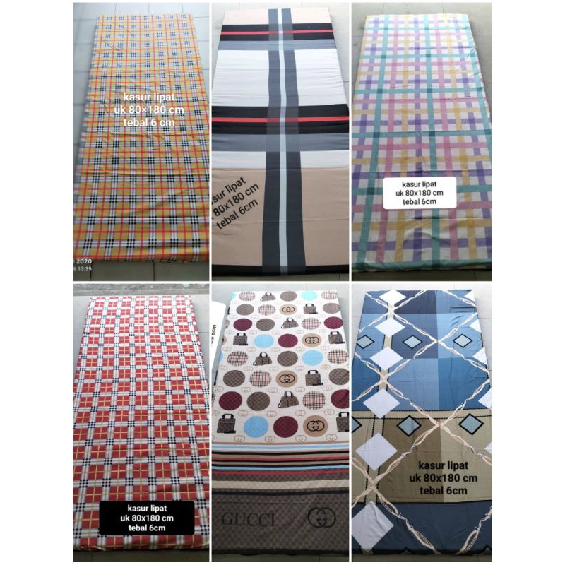 Jual Kasur Lipat Karakter Polymicro Busa 80*180cm tebal 6cm & 10cm ...