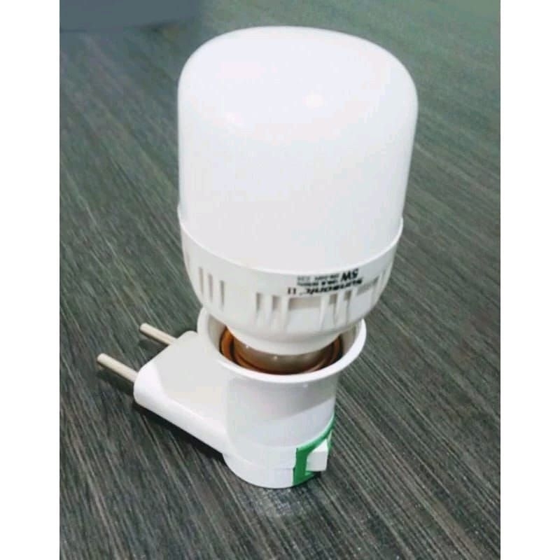 Jual Lampu Tidur malam LED Tbulb + Fitting Lampu Saklar switch on/off ...