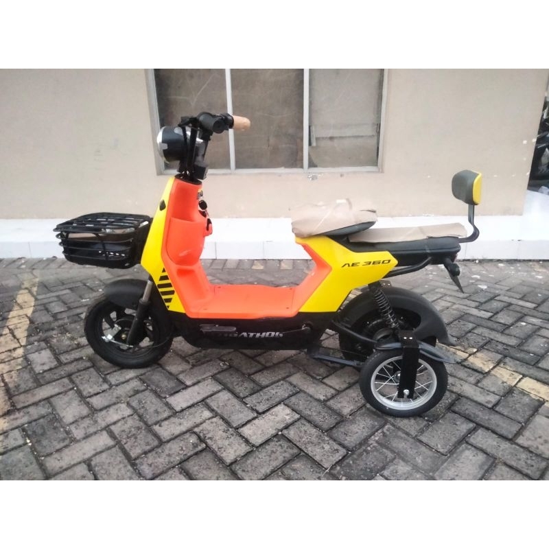 Jual SEPEDA LISTRIK DAN RODA BANTU AGATHOS AE360 | Shopee Indonesia