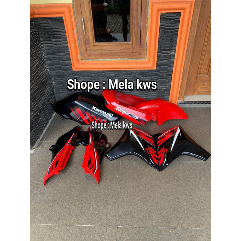 Jual Cover body fullset ninja r ss Cover tangki sayap ninja ss r Body ...