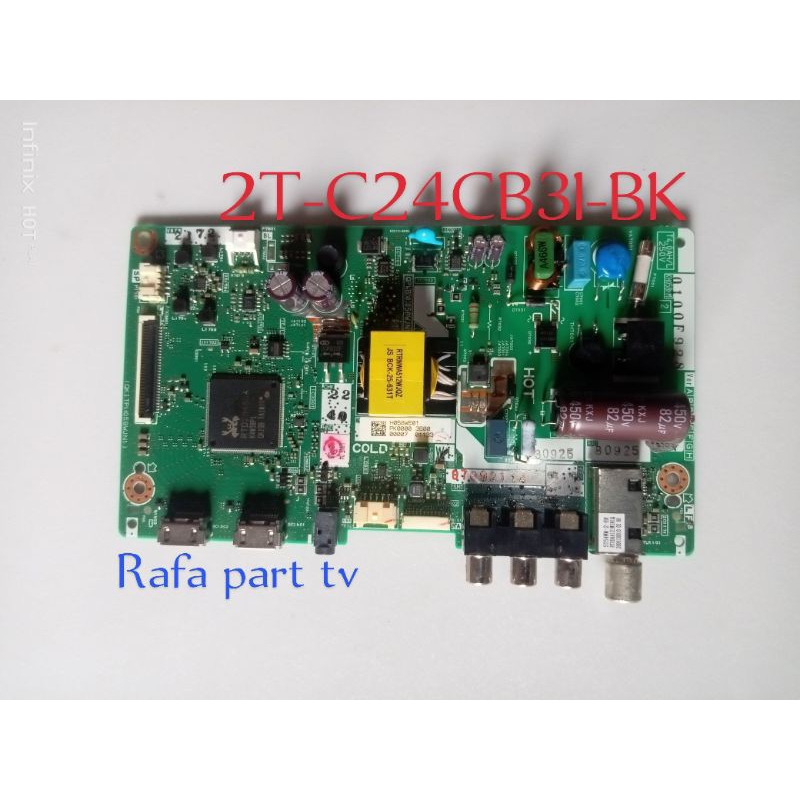 Jual MB MAINBOARD TV SHARP 2T-C24CB3I-BK | Shopee Indonesia
