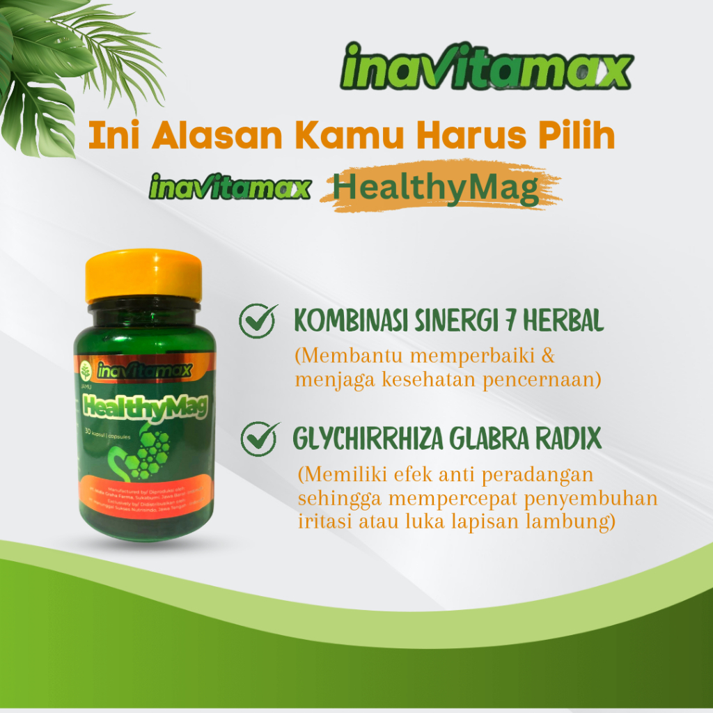 Jual INAVITAMAX HEALTHYMAG (KESEHATAN SALURAN CERNA) | Shopee Indonesia