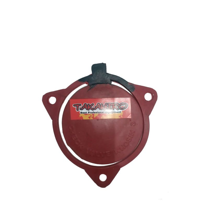 Jual TABOK KLEP Pompa Air KHOSIN 3 Dim Check Valve MERAH | Shopee Indonesia
