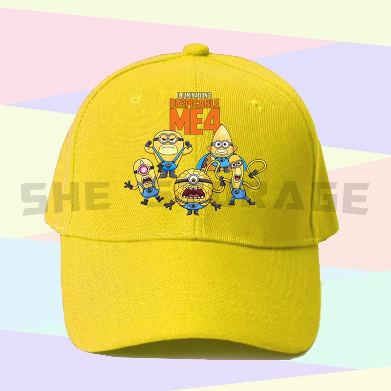 Jual TOPI BASEBALL ANAK MINION DESPICABLE ME 4 ALL KARAKTER MEGA MINION ...