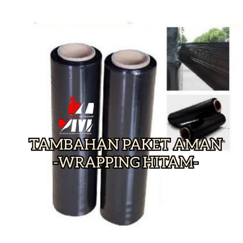 Jual Tambahan Paket Aman - Plastik Wrapping Hitam | Shopee Indonesia