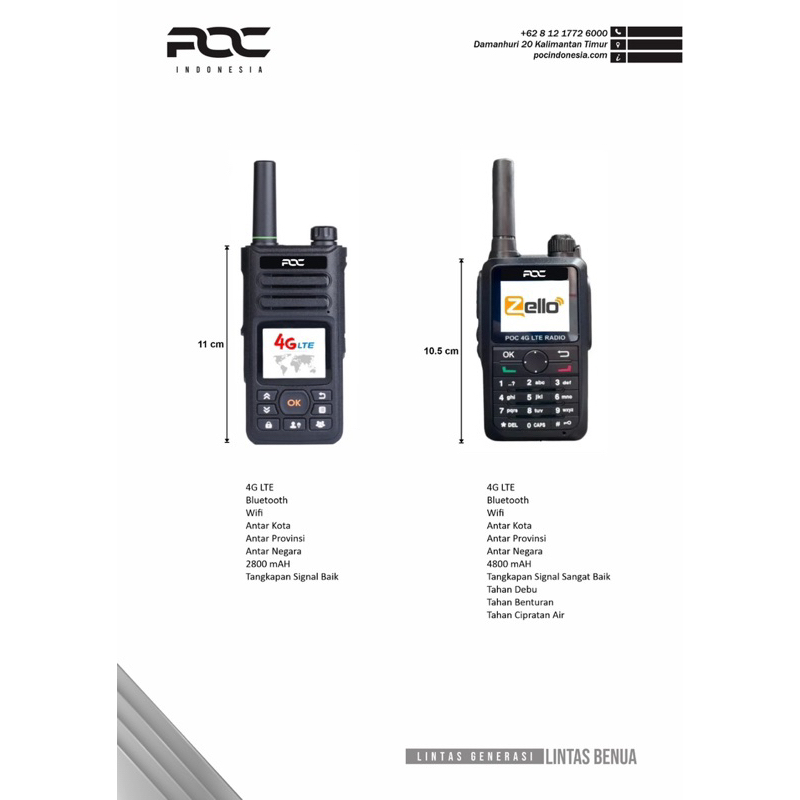 Jual HT POC SMP 4G | Shopee Indonesia