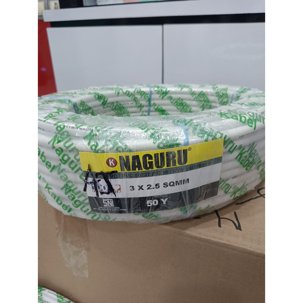 Jual Kabel NAGURU NYM Kabel Listrik NAGURU NYM 3 x 2.5 NAGURU 45 Meter ...