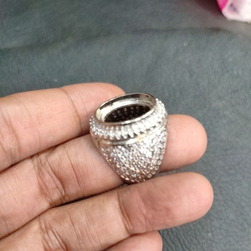 CINCIN EMBAN ALPAKA TANAM SUPER FULL ZIRCON DIM 16X12