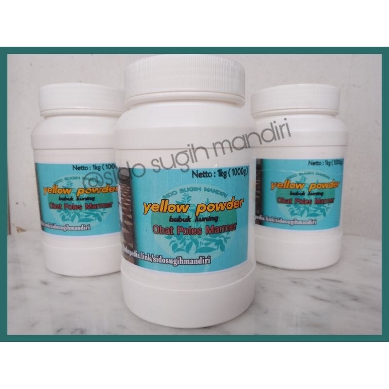 Jual yellow powder / bubuk pengkilap marmer 1kg | Shopee Indonesia