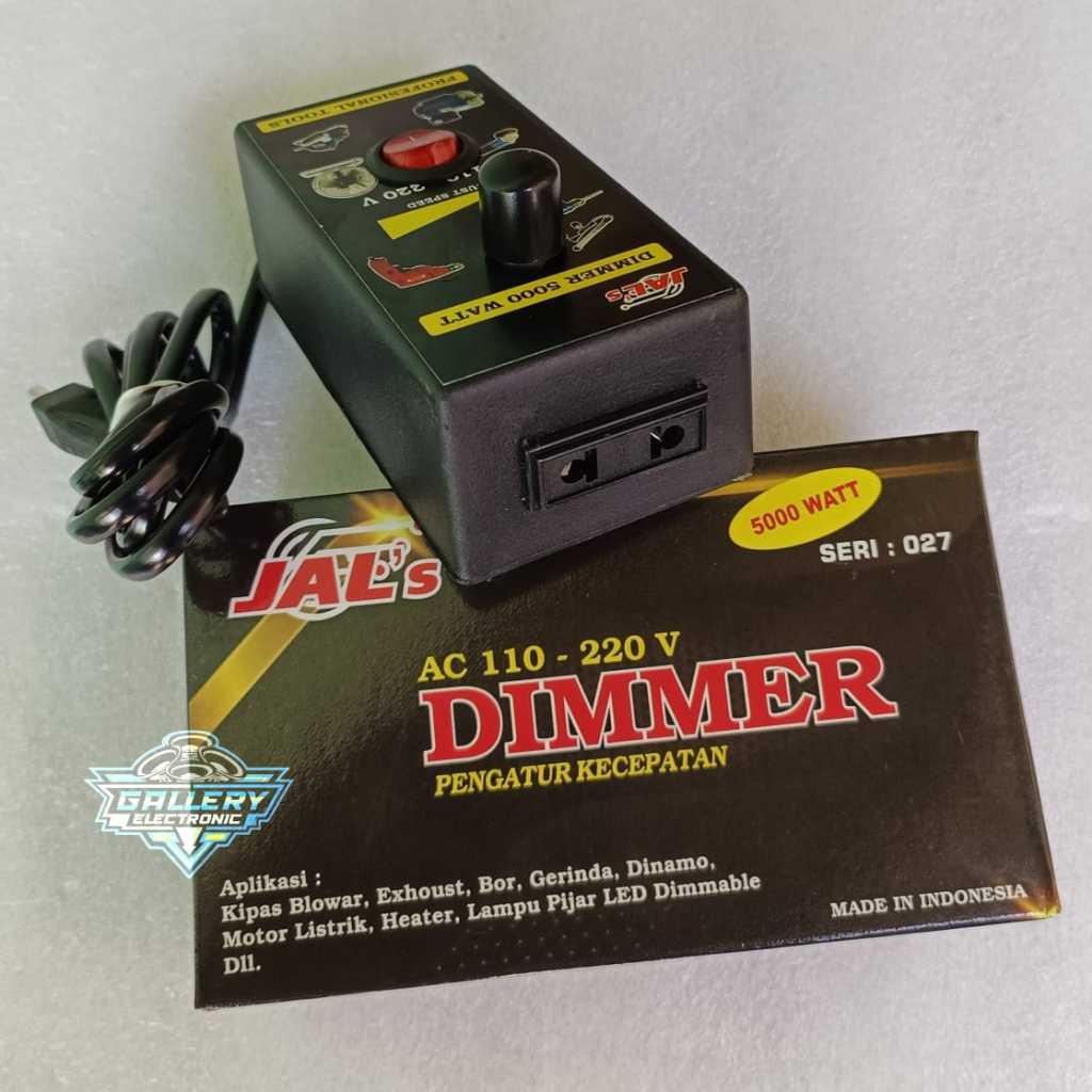 Jual Dimmer MAX 2000 Watt atau dimer 2000W AC Voltage Regulator Speed ...