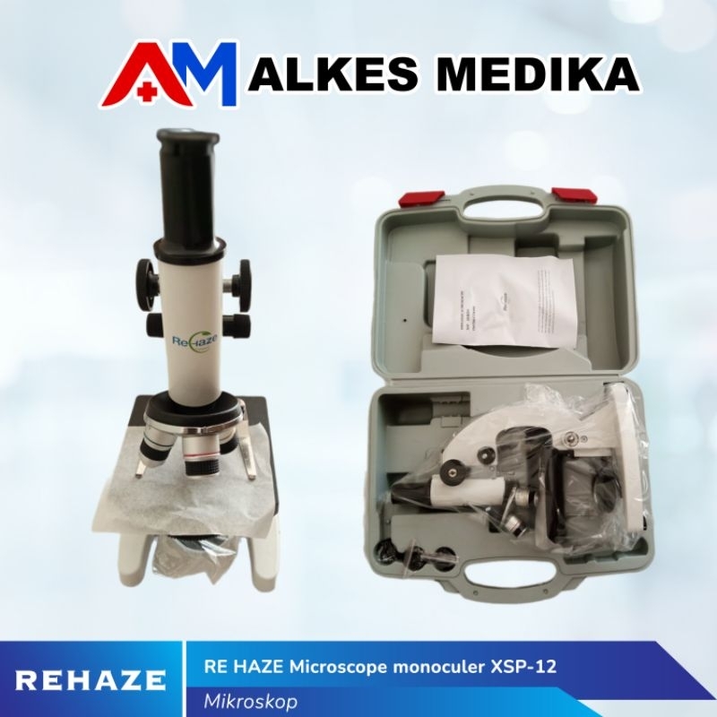Jual RE HAZE Microscope Monoculer XSP-12 / RE HAZE Microscope Monoculer ...