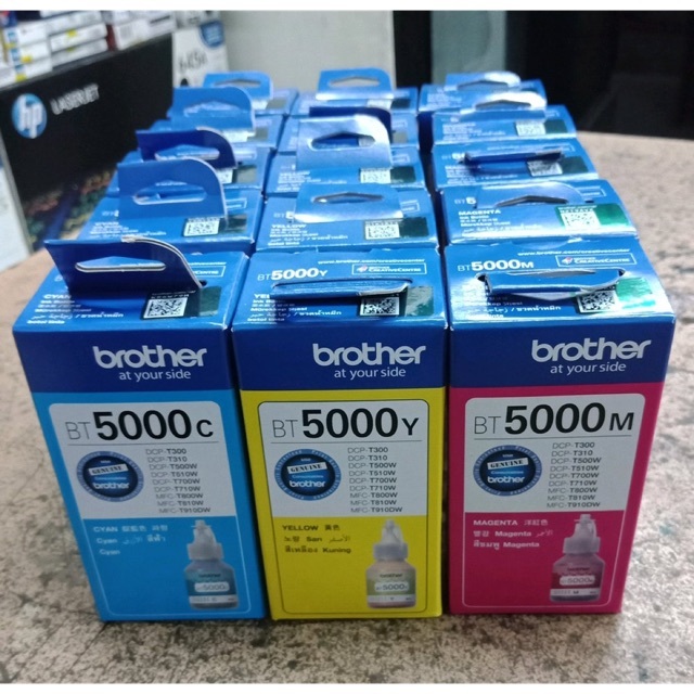 Jual Tinta brother BT 5000 COLOR &D60 BLACK | Shopee Indonesia
