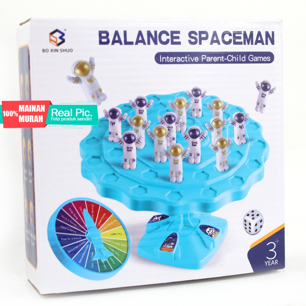 Jual MAINAN BOARD GAME KESEIMBANGAN KARAKTER ASTRONOUT GAME MULTIPLAYER ...