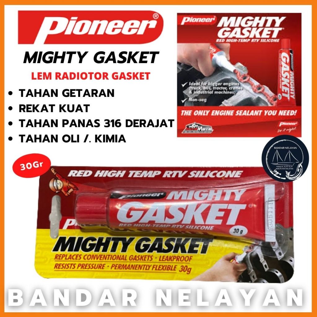 Jual Lem Gasket Mesin Tahan Panas Hingga Suhu 300C Pioneer Mighty ...