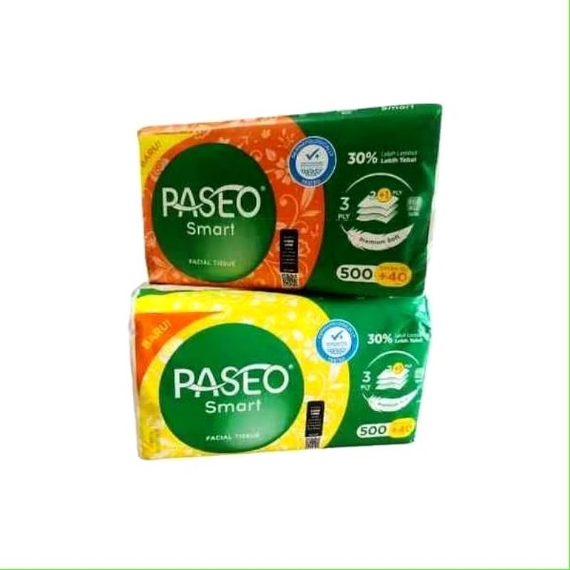 Jual TISU PASEO SMART ISI 540'Sheets 3Play 1 pcs | Shopee Indonesia