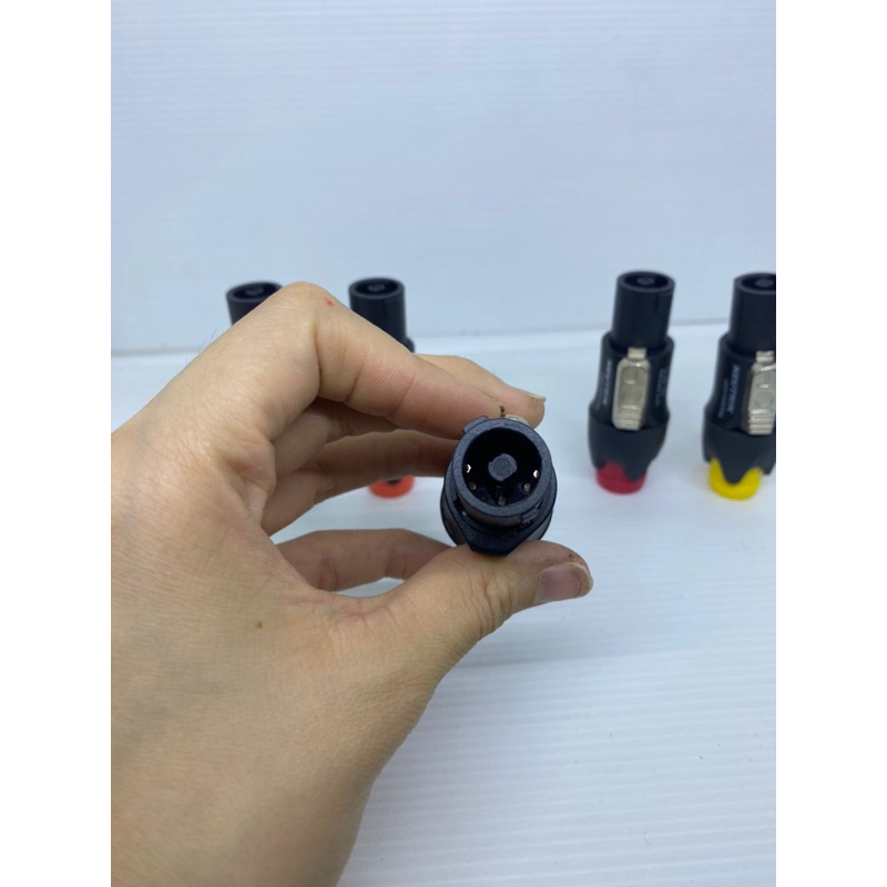 Jual jack speakon male Neutrix Neutrik jek jak spicon spikon cowok plug ...