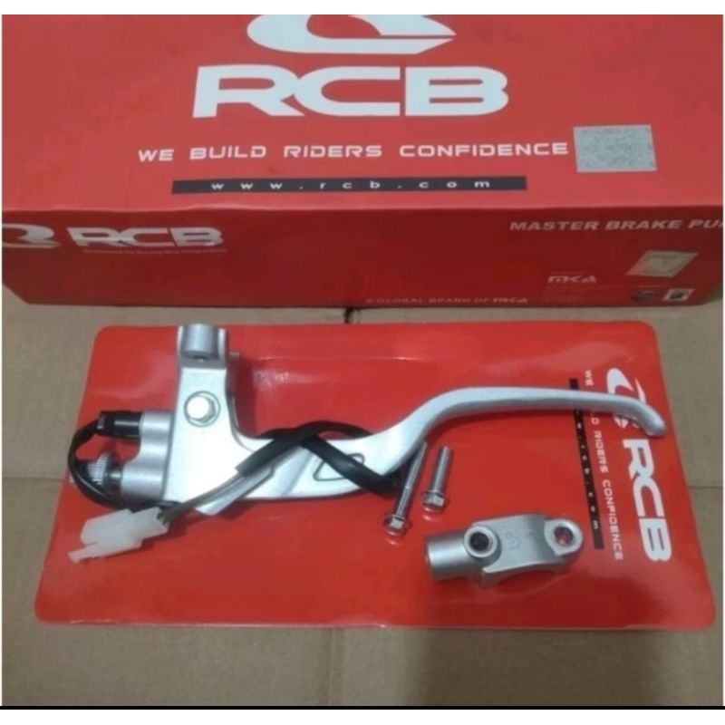 Jual Variasi motor Master Rem RCB E2 Silver 14mm/ Kopling E2 universal ...