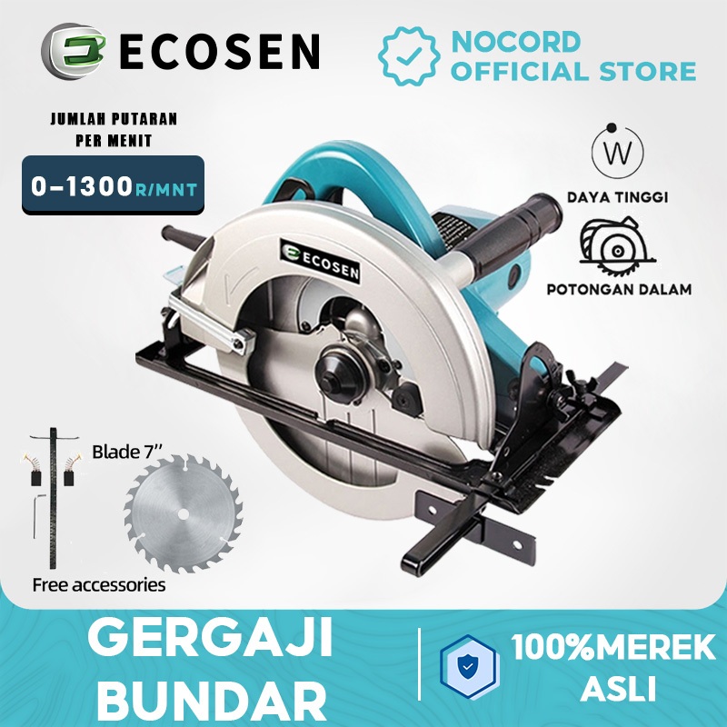 Jual NOCORD Gergaji Multifungsi Circular Saw 1050W Circular Saw Mesin ...
