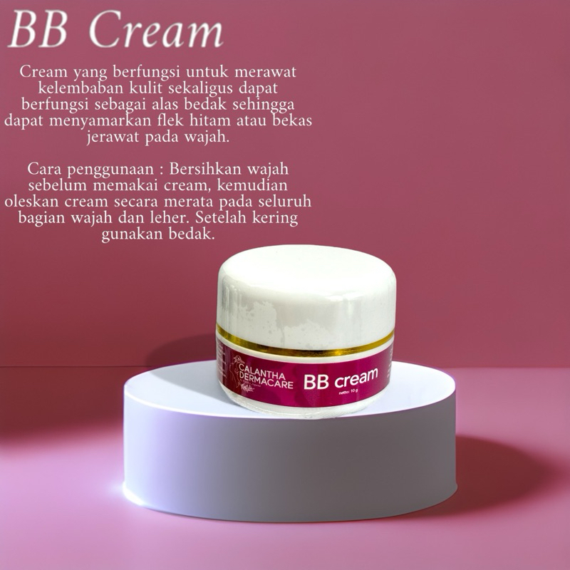 Jual BB Cream Glowing Calantha Dermacare | Shopee Indonesia