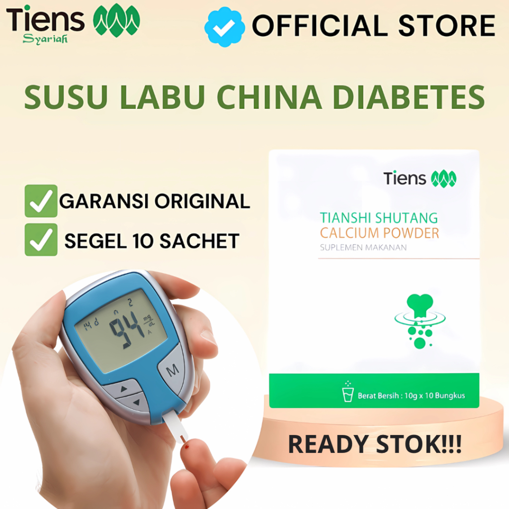 Jual OBAT CHINA DIABETES - Susu Labu China Diabetes SHUTANG CALSIUM ...