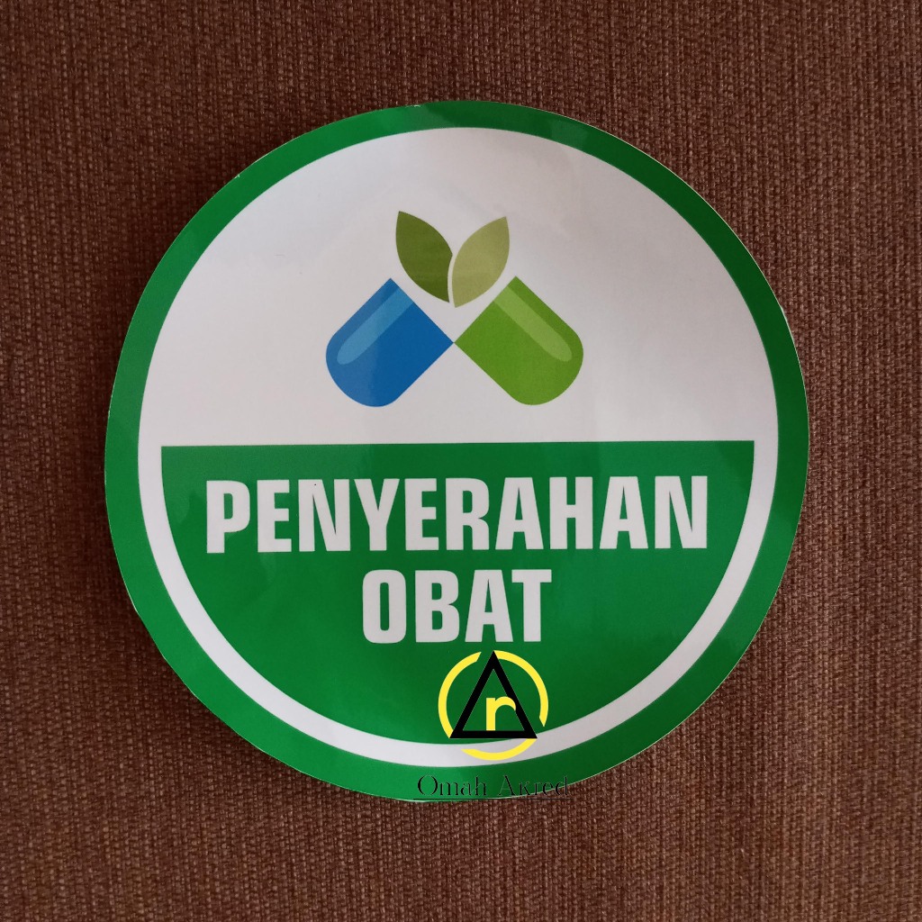 Jual Stiker Penyerahan Obat - Pemberian Obat - Farmasi - Pharmacy ...