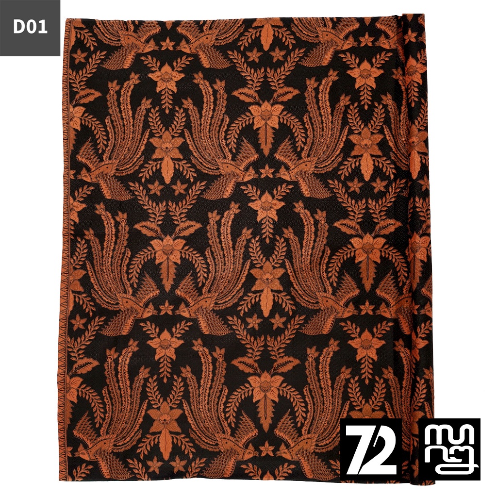 Jual BAHAN BATIK PREMIUM Dobby Dobi Dobbi Dolbi Motif Burung Warna ...