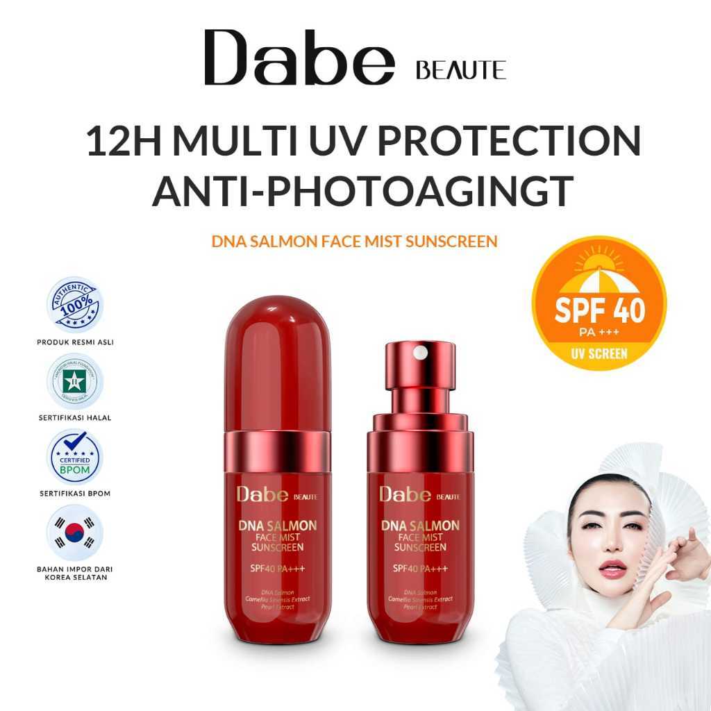 Jual DABE BEAUTE| Face Mist DNA Salmon Sunscreen SPF 40PA+++ | Shopee ...