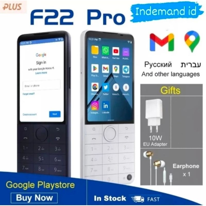 Jual Qin F22 Pro Versi Global Duogin 3.54 inch Hp Handphone Keypad ...