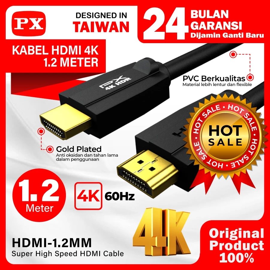 Kabel HDMI 4K Ultra HD ARC HDMI Cable Dolby Audio PX HDMI-1.2MM